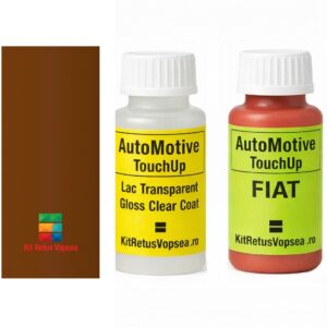 Kit corector vopsea cu pensula Fiat 126 FI701 (Marrone Land), 80869, 000701, 078771, FI701, 701