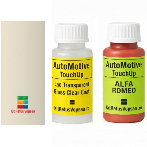 Kit corector vopsea cu pensula Alfa Romeo 159 AR201:97 (Bianco Polare), AR201:97, 201, 201/A, 91883