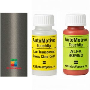 Kit corector vopsea cu pensula Alfa Romeo 159 AR566 (Grigio Travertino), AR566, 566, 566/A, 921540