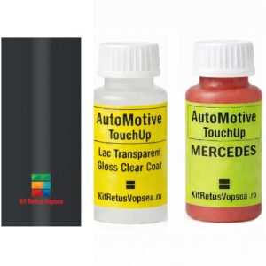 Kit corector vopsea cu pensula Mercedes 190 MB129 (Galinitgrau), 082318, MB129, 129, 7129, DB129