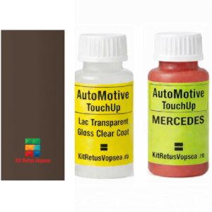 Kit corector vopsea cu pensula Mercedes 190 MB459 (Braunmaron), 81058, 082768, MB459, 459, 8459, DB459