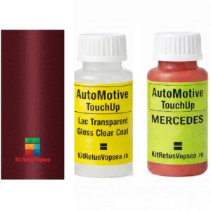 Kit corector vopsea cu pensula Mercedes 190 MB512 (Almandinrot), 39606, 094869, MB512, 3512, 512, CHDB0003, 0272, DB512