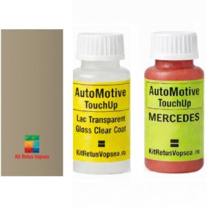 Kit corector vopsea cu pensula Mercedes 190 MB684 (Taigabeige), 19197, 078484, MB684, 1684, 684, 0491, DB684