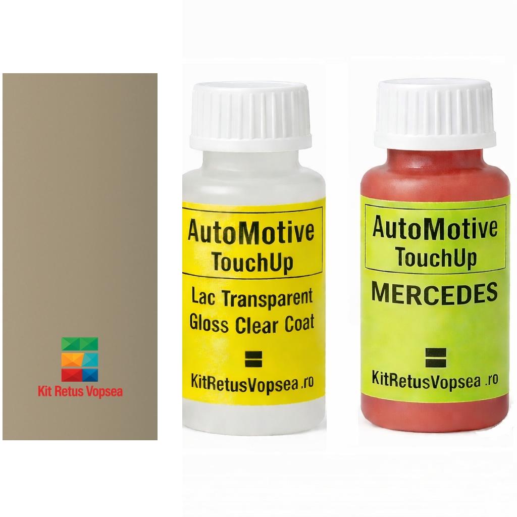 Kit corector vopsea cu pensula Mercedes 190 MB684 (Taigabeige), 19197, 078484, MB684, 1684, 684, 0491, DB684