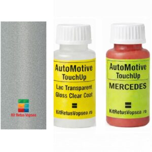 Kit corector vopsea cu pensula Mercedes 190 MB7738 (Satograu), 79530, 095673, MB7738, 7738, DB7738