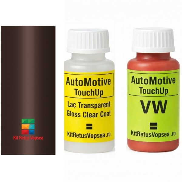 Kit corector vopsea cu pensula Volkswagen Passat VWLB8Z (Mahagonibraun), 80758, 099644, VWLB8Z, LB8Z, Z6