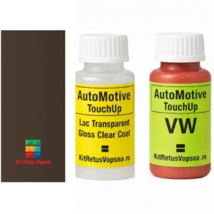 Kit corector vopsea cu pensula Volkswagen Passat VWLD8A (Havannabraun), 80917, 079080, VWLD8A, LD8A, T4