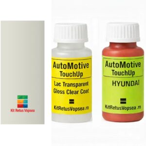 Kit corector vopsea cu pensula Hyundai 1t truck HY4655 (Noble White), 91210, 771261, HY4655, NW, NZ, INDHY4655, 0701, 550075