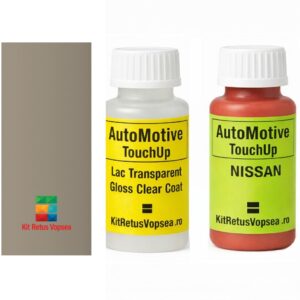 Kit corector vopsea cu pensula Nissan 200SX NISE01-W1 (Beige), NISE01-W1, E01-W1