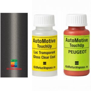 Kit corector vopsea cu pensula Peugeot 206 P90029 (Cinza Flandres), P90029, EYN