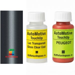 Kit corector vopsea cu pensula Peugeot 206 Plus P9652 (Gris Thorium), P9652, 9HM0, KTH, M09H, 78018