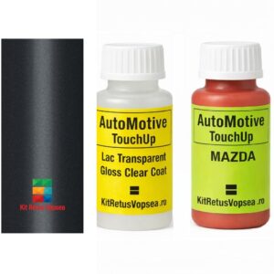 Kit corector vopsea cu pensula Mazda 2 MAZ9373 (Magnum Gray), MAZ9373, 27K