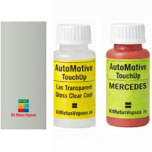 Kit corector vopsea cu pensula Mercedes 300SL MB717 (Papyrusweiss), 09018, 051284, MB717, 717, 9717, DB717