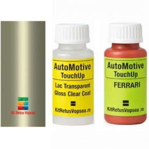 Kit corector vopsea cu pensula Ferrari 348 FER604 (Verde Tenue), 099611, FER604, 604, 48350