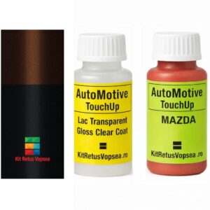 Kit corector vopsea cu pensula Mazda 3 MAZ0341 (Combo. of 16W/41C), MAZ0341, 43N
