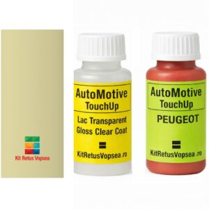 Kit corector vopsea cu pensula Peugeot 405 P11066 (Cream), P11066, 1066