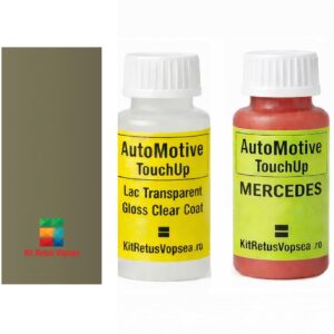 Kit corector vopsea cu pensula Mercedes 500SL MB803 (Riedgruen), 64209, 081331, MB803, 6803, 803, 0485, DB803
