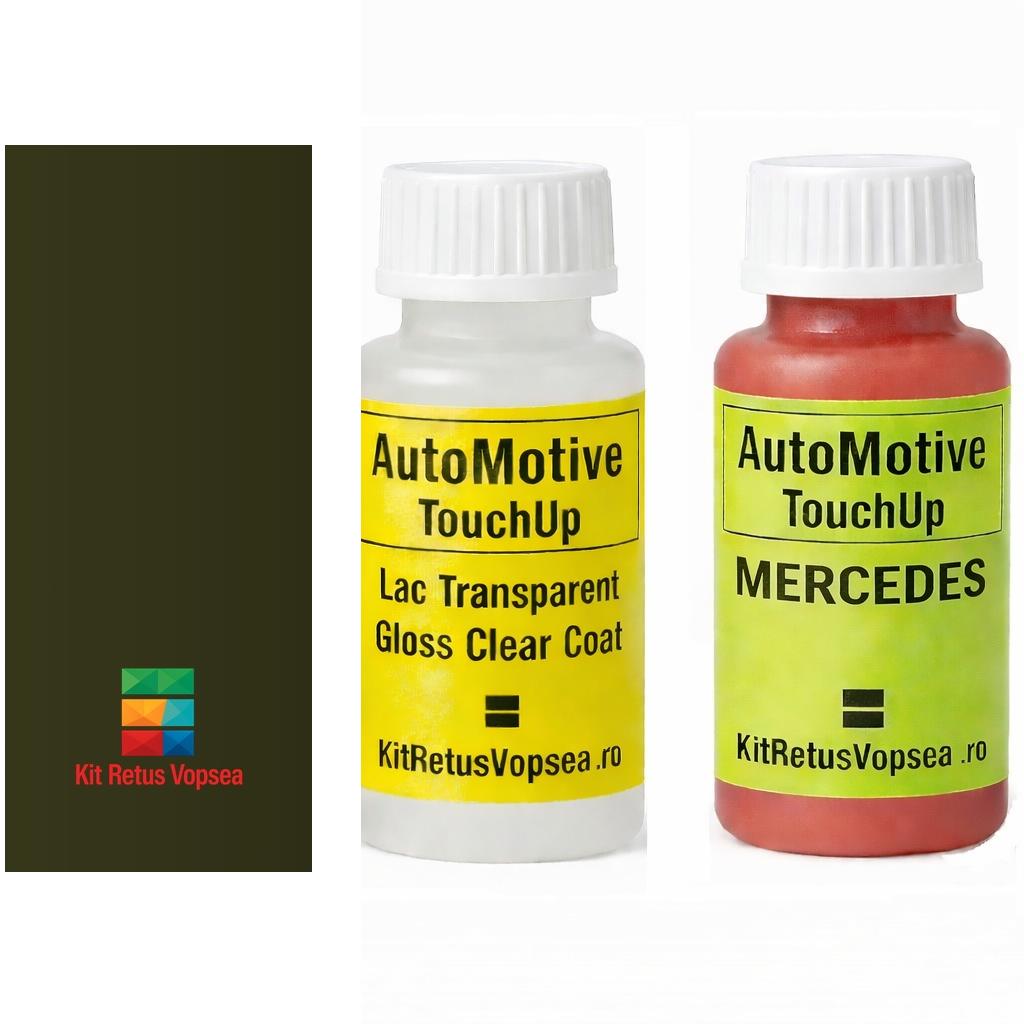 Kit corector vopsea cu pensula Mercedes 500SL MB875 (Mangogruen), DB875, MB875