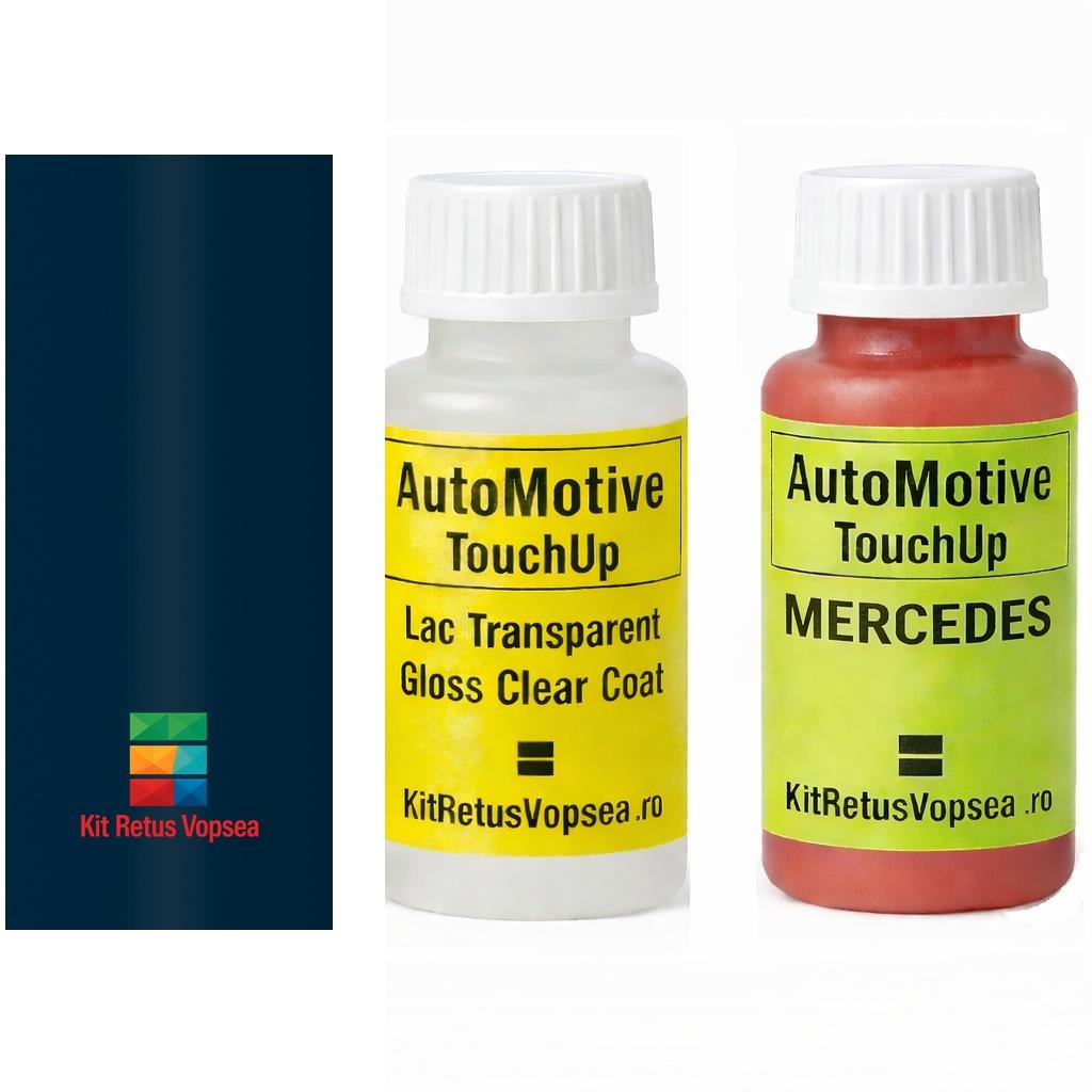Kit corector vopsea cu pensula Mercedes 500SL MB900 (Surfblau), 54156, 081357, MB900, 5900, 900, DB900