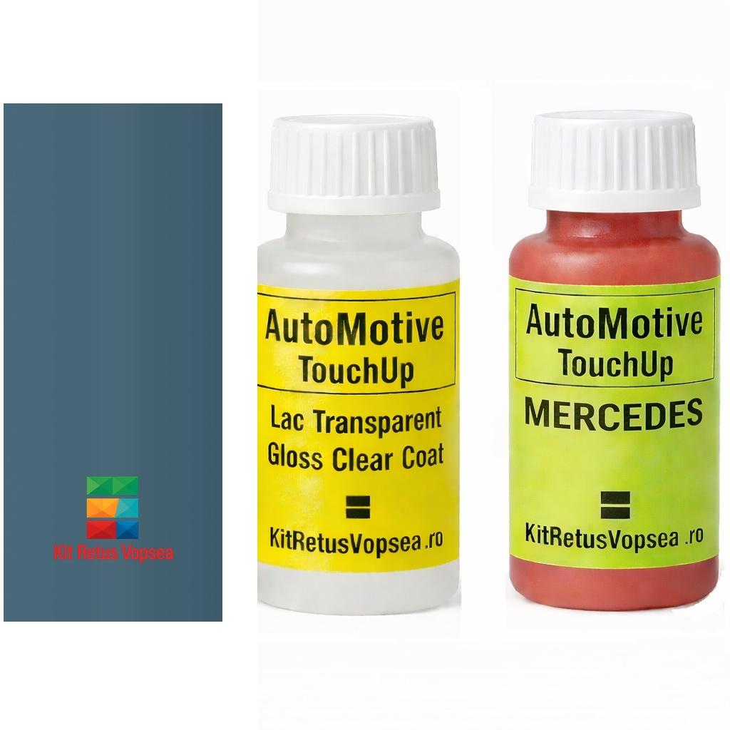 Kit corector vopsea cu pensula Mercedes 500SL MB934 (Chinablau), 54007, 078487, MB934, 5934, 934, DB934