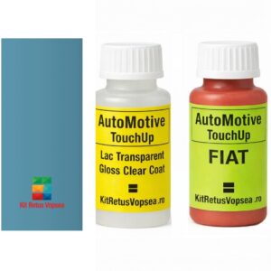 Kit corector vopsea cu pensula Fiat 500 FI11:KBH (Light Blue), FI11:KBH, KBH, PBH, 929417