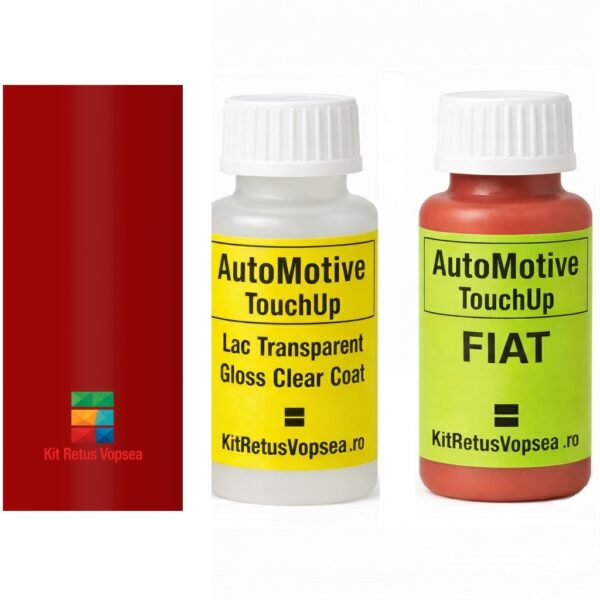 Kit corector vopsea cu pensula Fiat 500 FI176:05 (Exotica Red), FI176:05, 176, 176/A, NRX, PRX, QRX, INDFI176:05, 552043, 33012, 926665