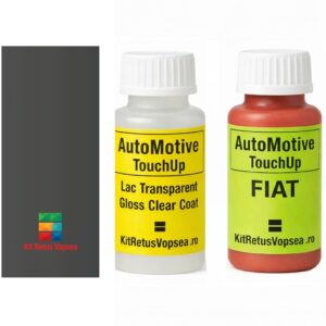 Kit corector vopsea cu pensula Fiat 500 FI19:PDN (Ceramic Gray), FI19:PDN, PDN