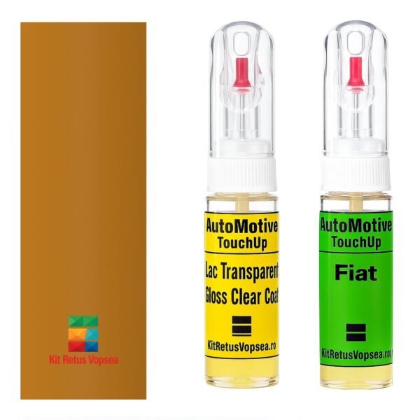 Kit retus vopsea touch-up Fiat 500 FI208 (Giallo Positano), 17862, 080604, FI208, 208, 83597