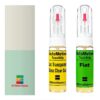 Kit retus vopsea touch-up Fiat 500 FI229:18 (Comb. of 166 / 268)