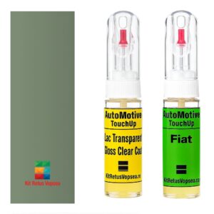 Kit retus vopsea touch-up Fiat 500 FI309 (Verde Libero Bello), FI309, 309, 309/B, INDFI309, 924144
