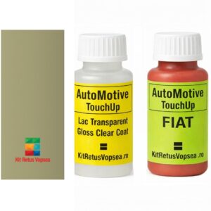Kit corector vopsea cu pensula Fiat 500 FI383 (Verde Oasis), 61825, 060296, FI383, 383