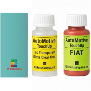 Kit corector vopsea cu pensula Fiat 500 FI463 (Turchese Tropicale), 53253, 071941, FI463, 463