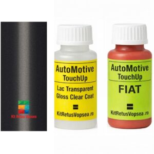 Kit corector vopsea cu pensula Fiat 500 FI690:21 (Cloud Grey), FI690:21, 690, VR-690/B, 690/B, 5CG