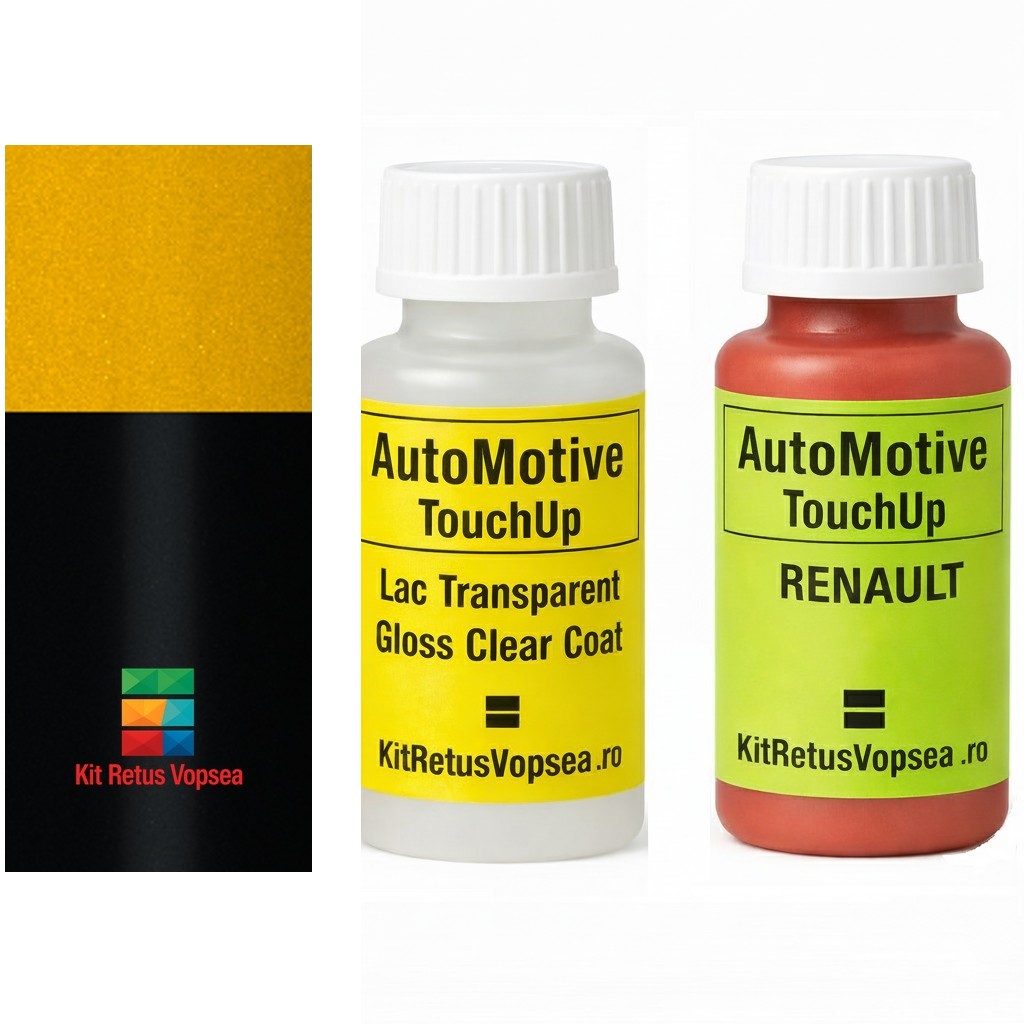 Kit corector vopsea cu pensula Renault 5 E-Tech RYYA (Comb. of EQJ / GNE) ,RYYA, BIYYA, YYA