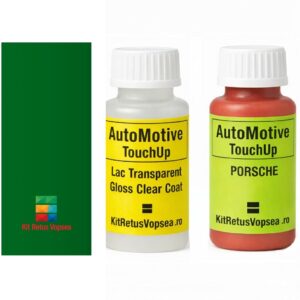 Kit corector vopsea cu pensula Porsche 718 Spyder POR24C (Essmann Green) ,POR24C, 24C
