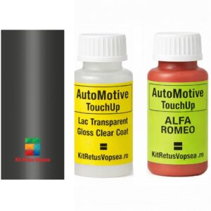 Kit corector vopsea cu pensula Alfa Romeo 75 AR649 (Grigio Quartz), 790141, AR649, 649
