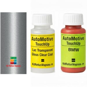 Kit corector vopsea cu pensula BMW 7 Series BMWB57 (Glaciersilber), BMWB57, B57, WB57