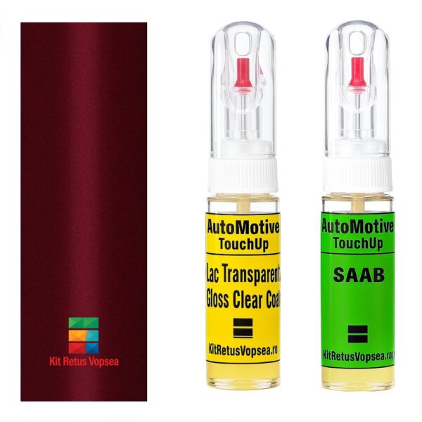 Kit retus vopsea touch-up Saab 900 SA242 (Rubin Red), 32572, SA242, 242