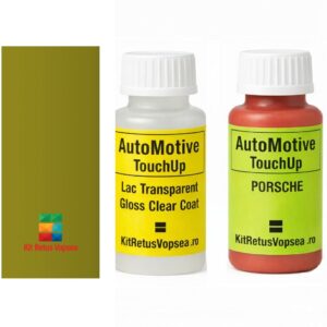 Kit corector vopsea cu pensula Porsche 911 POR226 (Lind green) ,62860, 072574, POR226, 067, 226, 67, 6710, 6767