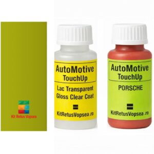 Kit corector vopsea cu pensula Porsche 911 POR253 (Lichtgruen) ,62939, 072576, POR253, 253, N9, N9N9, N9V9