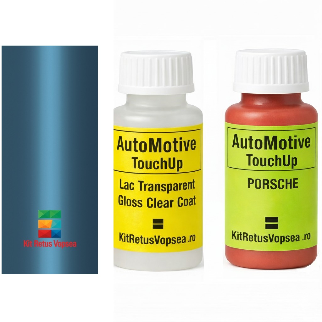Kit corector vopsea cu pensula Porsche 911 POR330 (Geminiblau) ,52908, 091273, POR330, 086, 330, 335, 8610, 8686, X3, X3V9, X3X3, EVO52908
