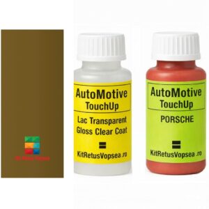Kit corector vopsea cu pensula Porsche 911 POR414 (Olive) ,62166, 072584, POR414, 039, 3910, 3939, 414, 6835, 69, N3, N3N3, N3V9