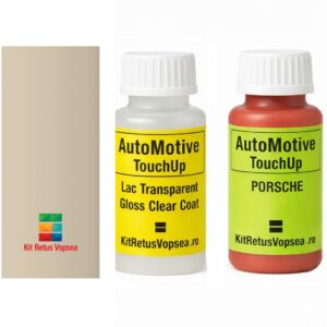 Kit corector vopsea cu pensula Porsche 911 POR51A (Cremeweiss) ,POR51A, 51A, T2, T2T2