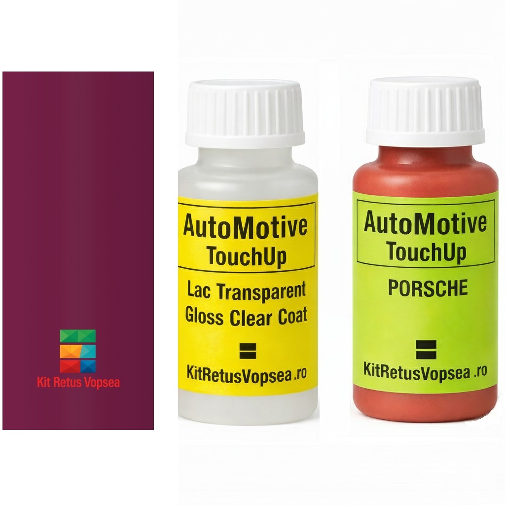 Kit corector vopsea cu pensula Porsche 968 POR82N (Sternrubin) ,82N, LM3B, POR82N