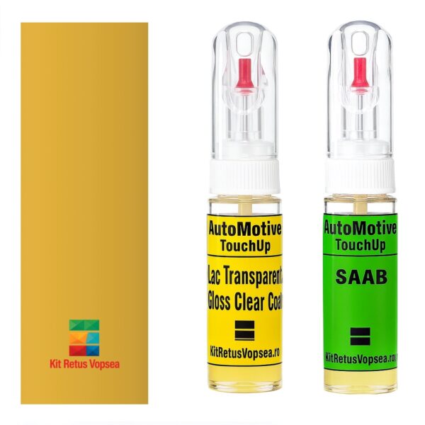 Kit retus vopsea touch-up Saab 9.3 Cabrio SA308 (Saffron Yellow), SA308, 04U, 308, O4U