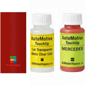 Kit corector vopsea cu pensula Mercedes A-Klasse MB594 (Glutrot), 32710, MB594, 3594, 594, DBSA3010, DB594