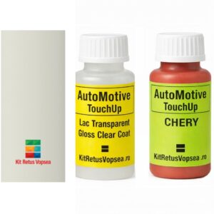 Kit corector vopsea cu pensula Chery A1 SCR4000 (White), SCR4000, 1007, CHSCR0002, BK