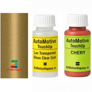 Kit corector vopsea cu pensula Chery A3 SCR9101 (Huangjue gold), SCR9101, EK