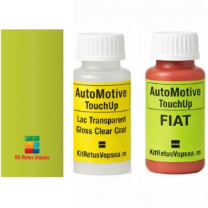Kit corector vopsea cu pensula Fiat Abarth 595 FI566 (Hypergreen), FI566, 566, NJK