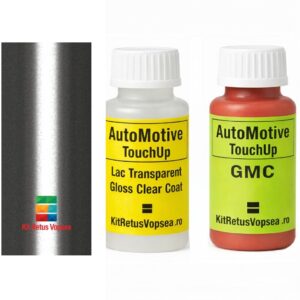 Kit corector vopsea cu pensula GMC Acadia GMC569FM (Sterling Silver), GMC569FM, GMA569FM, WA569F, INDGMA569FM
